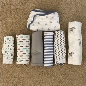 Amazing Baby and Bublo Baby (Boy) Swaddles